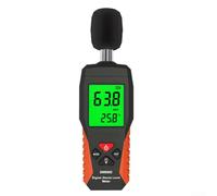 Misuratore di decibel preciso con ampio campo di misurazione di 30 130 dB, per valutazione e monitoraggio del rumore