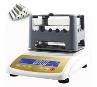 Misuratore di densità dell'oro, misuratore di densità della purezza dell'oro Argento K, Kit Automatico per Il Test dell'oro con rilevatore di carati, Peso Massimo 1200 Grammi MDJ1200K