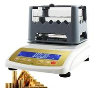 Misuratore Di Densità Digitale Con Analizzatore Purezza Dell'oro 0,01 G/cm³ Tester Di Autenticità Preciso For Verifica Di Metalli Qualità Da Laboratorio For Oro Argento Platino(1200k)