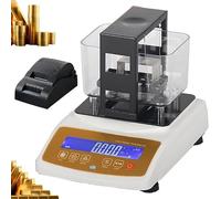 Misuratore Di Densità Digitale Con Analizzatore Purezza Dell'oro 0,01 G/cm³ Tester Di Autenticità Preciso For Verifica Di Metalli Qualità Da Laboratorio For Oro Argento Platino(200k+printer)
