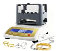 Misuratore Di Densità Digitale For Oro Ad Alta Precisione 0,001 G/cm³ Tester Di Purezza Con LCD For Oro Argento Gioielli Banchi Dei Pegni E Raffinerie Di Metalli(1200k)