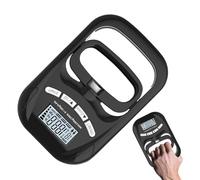 Misuratore di di presa, 180 kg, display digitale ricaricabile, attrezzatura da allenamento per rafforzare le mani, per sport, allenamento, fitness, palestra, casa, ufficio, viaggi