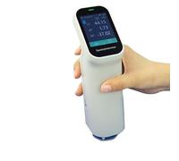 Misuratore di differenza cromatica digitale Spettrofotometro Colorimetro con gamma lunghezze d'onda 400-700 nm Funzione fotocamera 2 aperture Maggiore Precisione