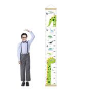 Misuratore di dimensioni da parete - Tetto in tela rimovibile, decorazione per camera da letto dei bambini, crescita e sala giochi