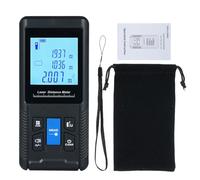 Misuratore di distanza digitale intelligente con modalità di misurazione continua singola Volume area Pitagora Strumento di misura portatile Alta precisione Velocità veloce Lunga durata di vita