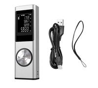 Misuratore di distanza laser digitale intelligente da 40 m, telemetro portatile, mini strumento di misurazione portatile