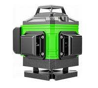 Misuratore di distanza laser, Livella Laser 4D 8/12/16 Linee Strumento Di Livellamento Automatico A 360° Macchina Omnidirezionale Per Pareti Da Terra Con Supporto Treppiede 1,2M(B,12 lines)