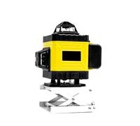 Misuratore di distanza laser, Livella Laser 4D A 16 Linee Linea Trasversale Orizzontale E Verticale Raggio Verde Autolivellante A 360° Con Telecomando