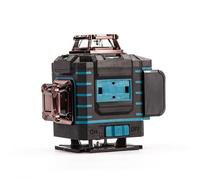 Misuratore di distanza laser, Livello Laser Verde Professionale A 16 Linee A 360° Con Alta Precisione Autolivellante E Funzione Di Montaggio A Parete