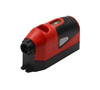 Misuratore di distanza laser, Mini Livella A Bolla Verticale Laser Misuratore Di Misurazione Della Linea Guidata Diritta Daylighte A Terra(Red)