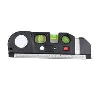 Misuratore di distanza laser, Set Completo Di Livella Laser Da 4-in-1 Con Treppiede - Infrarossi, Metro A Nastro, Spirito E Righello, Kit Misurazione Professionale(Set-1)