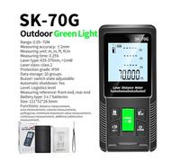 Misuratore di distanza laser verde/r 50 m 70 100 120 Telemetro a nastro Dispositivo misura Righello digitale Strumenti prova(SK-70G)