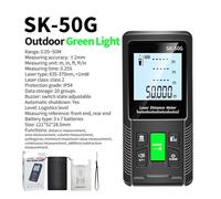 Misuratore di distanza laser verde/r 50 m 70 100 120 Telemetro a nastro Dispositivo misura Righello digitale Strumenti prova(SK-50G)
