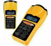 MISURATORE DI DISTANZA METRO PUNTATORE LASER ULTRASUONI DISPLAY LCD MISURA