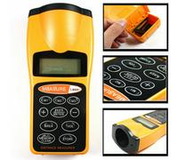 MISURATORE DI DISTANZA METRO ULTRASONIC DISPLAY LCD PUNTATORE LASER
