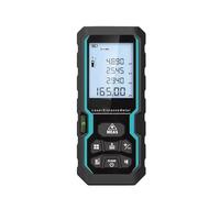 Misuratore di distanza S6 Laser/r 40 m/120 m, telemetro con bolla di livello, display LCD retroilluminato, strumenti di misura for la casa(S6 Non-Charging,80m)