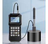 Misuratore di Durezza Leeb, Strumento Durometro con Sensore, HL, HB, HRB, HRC, HRA, HV, HS, con Blocco di Prova per Dispositivo di Impatto di Tipo D Standard