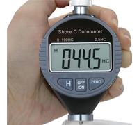 Misuratore di durezza Shore D con ampio display LCD da 0 a 100 HD, digitale for durometro, sclerometro for pneumatici in gomma, pavimenti in plastica(LX-D)