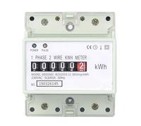 Misuratore di energia con guide DIN salvaspazio con display digitale adatto per lettura accurata dell'utilizzo della potenza di monitoraggio del display digitale