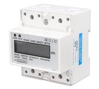Misuratore di energia di Consumo di energia di Wattmetro Kwh, Misuratore di energia Grande schermo Lettura Precisa del Contatore a Distanza LCD Digitale con Uscita