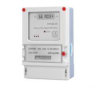 Misuratore di energia digitale, montaggio a parete, 3 fasi, display LCD, KWh, 3 x 230/400 V, 100 A, per sicurezza elettrica, monitoraggio dell'energia