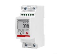 Misuratore di energia elettrica a binario 2P, monofase con cinghia di energia elettrica RS485, misurazione bidirezionale, per fabbriche, laboratori e progetti elettronici fai da te