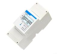 Misuratore di energia monofase da 220 V su guida DIN con display digitale e RS485 per la trasmissione di dati energetici ai sistemi SCADA (DDSU666)