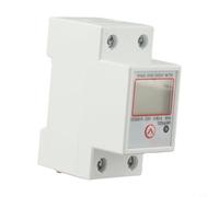 Misuratore di energia monofase professionale DDS6619, affidabile strumento di misurazione digitale di watt KWh LCD a 230 V per un'installazione efficiente su guida DIN