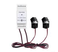 Misuratore di energia per applicazioni solari fotovoltaiche compatibile con piattaforma Tuya Smart Home e analisi del carico in tempo reale (120A)