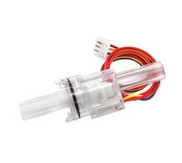 Misuratore di flussi d'acqua miniaturizzati in plastica ABS per test di fluidi di laboratorio e gestione delle risorse idriche piccolo fluido