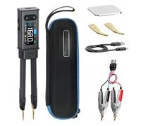 Misuratore di flussi portatili ad alta precisione Display a colori Batteria lunga in Design facile da trasportare per test di componenti elettronici Flussi digitali pinzette