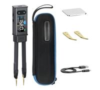 Misuratore di flussi portatili ad alta precisione Display a colori Batteria lunga in Design facile da trasportare per test di componenti elettronici Flussi digitali pinzette