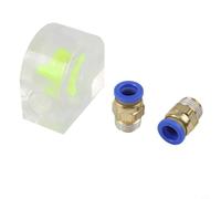 Misuratore di flusso d'acqua, indicatore acrilico per computer, sistema di raffreddamento ad acqua, controllo rotazione, motore mandrino, trasparente, da 4 mm a 16 mm, dimensioni opzionali (8 mm)