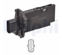 Delphi Debimetro AF10738-12B1 senza alloggiamento per BMW MINI