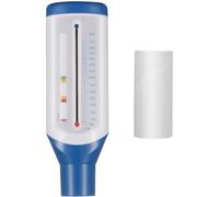 Misuratore di Flusso di Picco Facile per Adulti per Monitorare La Funzione Polmonare, L'attrezzo Ginnico Polmonare Monitor delle Prestazioni Polmonari E Il Flussometro Espiratorio con in, Blue