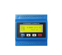 Misuratore Di Flusso Misuratore di portata ad ultrasuoni ad alta temperatura, misuratore di velocità del flusso di liquido a segmento di tubo -in con clip esterna portatile(Big Probe DN300-6000)