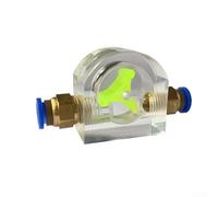 Misuratore di flusso per raffreddamento ad acqua, per motori mandrini, indicatore acrilico raffreddato ad acqua per prestazioni migliorate (16 mm)