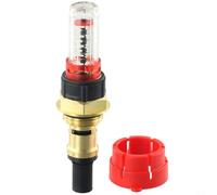 Misuratore di flusso, regolatore di flusso del collettore del riscaldamento a pavimento dell'acqua DN25 con temperatura di lavoro d'ottone