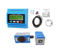 Misuratore di flussometro, flussometro dell'acqua, TUF-2000M, sensore ultrasonico ad alta temperatura, misuratore digitale per liquidi, per tubi in PVC, ferro, acciaio, ecc., per acqua, diesel
