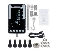 Misuratore Di Forza Digitale 1000N.m Misuratore Di Spinta E Trazione Dinamometro Portatile Con 3 Unità N/LB/Kg LCD Retroilluminato Automatico Spegnimento Automatico(500N.m)