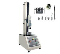 Misuratore di forza digitale, manometro push-pull ad alta precisione 500N con pinze per prova corsa da 370 mm, PC collegato, per prove di tensione di compressione, misuratore di forza portatile(10n)