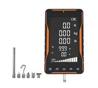 Misuratore di forza digitale, portatile con 5 sonde, 3 modalità di misurazione (N/Kg/Lb), ricaricabile, ideale per test di compressione