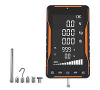 Misuratore Di Forza Digitale, Tester Di Spinta E Trazione Portatile Ad Alta Precisione, Con Sonda Da 5 Pezzi, 3 Modalità Di Misurazione E Unità N/Kg/Lb, For Prove Di Tensione(100N)