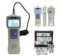 Misuratore di forza digitale, tester push pull da laboratorio per tensione e compressione, modalità di picco e tempo reale, batteria ricaricabile, LCD retroilluminato, uscita dati USB