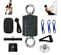 Misuratore di forza isometrica da 500 kg, dinamometro push-pull | Dinamometro digitale con risoluzione di 0,1 kg, campionamento a 250 Hz e tracciamento dati via app, ideale per test atletica