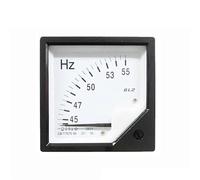 Misuratore di frequenza CA 6L2-Hz 45-55Hz 100V 220V 380V 6L2 misuratore voltmetro puntatore quadrato misuratore di tensione 80x80mm 1pcs (100V)