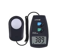 Misuratore di illuminamento digitale, misuratore luminoso, illuminatore, strumento misurazione della temperatura ambiente palmare, 0-50000 LUX Photometer Exposure telecomando,Alta precisione