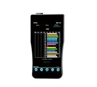 Misuratore di illuminamento spettrale portatile HP350, spettrometro for analisi della temperatura del colore con touch screen da 5 pollici for luci di coltivazione a LED Facile lettura dei dati