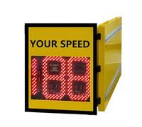 Misuratore di limite di velocità radar solare, display di avviso di feedback sul traffico, segnali, for segnaletica di sicurezza stradale(Mainselectricity)