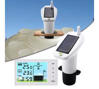 Misuratore di livello acqua ad energia solare con retroilluminazione e display t
